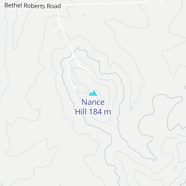 Map of Nance Hill