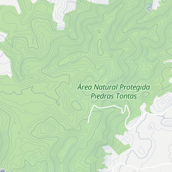 Map of Cerro Mala Cara