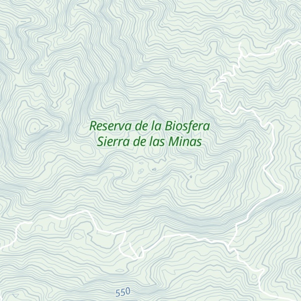 Map of Cerro Corado
