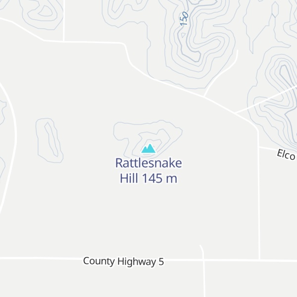 Map of Rattlesnake Hill