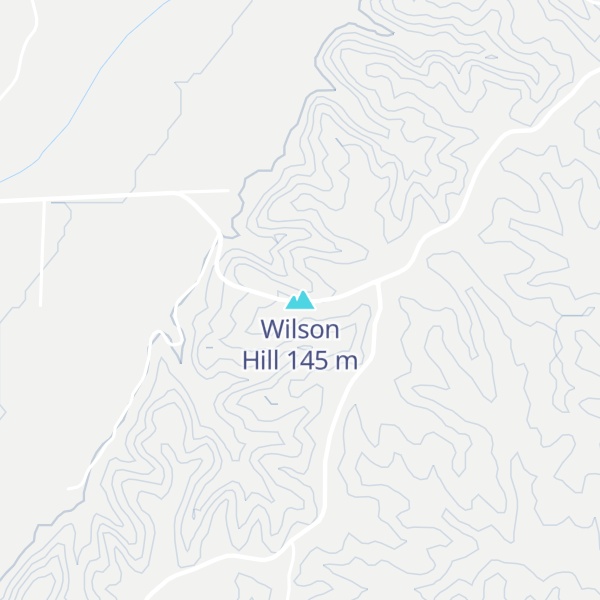 Map of Wilson Hill