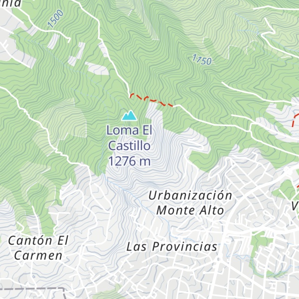 Map of Loma Grande