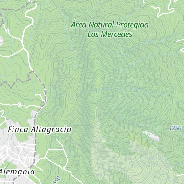 Map of Cerro El Picacho