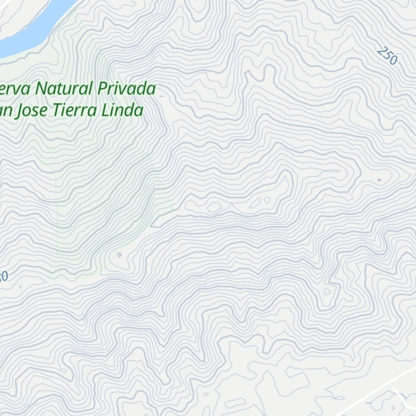 Map of Cerro El Mestizo
