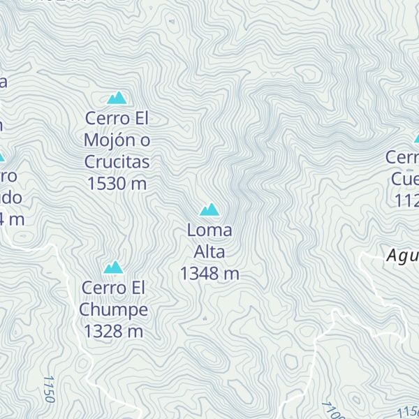 Map of Loma Alta