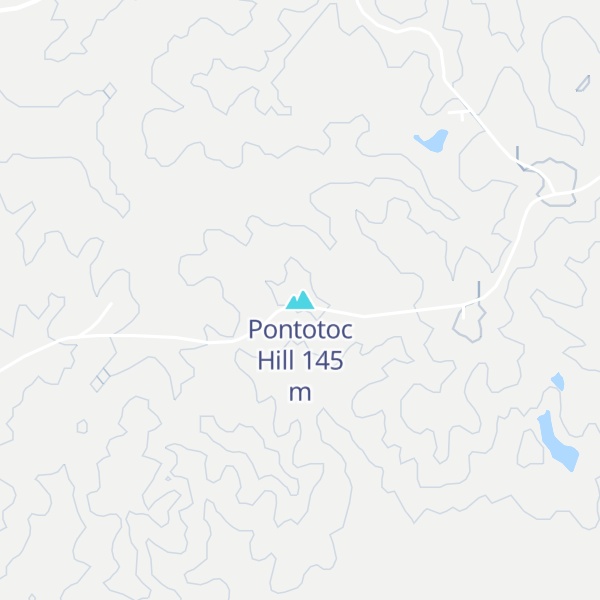 Map of Pontotoc Hill
