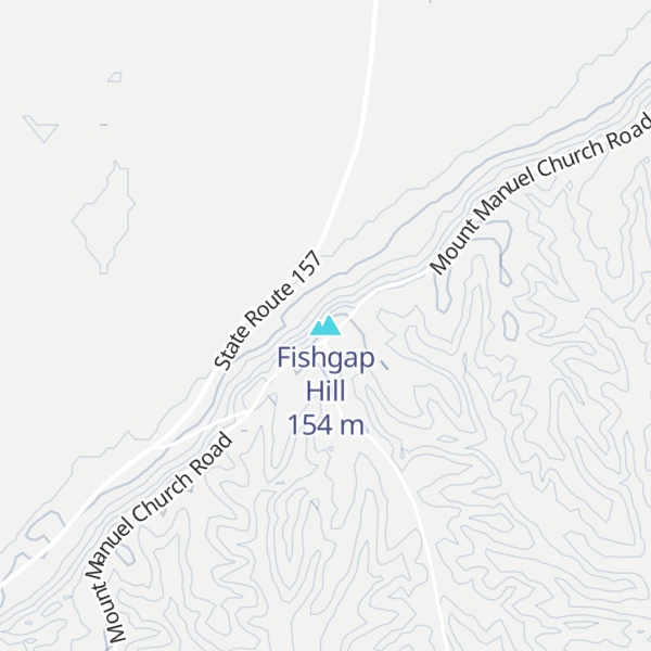 Map of Fishgap Hill