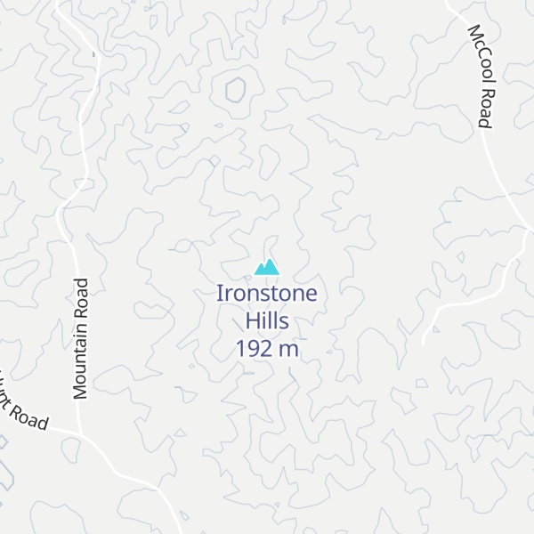 Map of Ironstone Hills