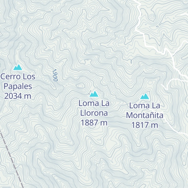 Map of Loma La Llorona