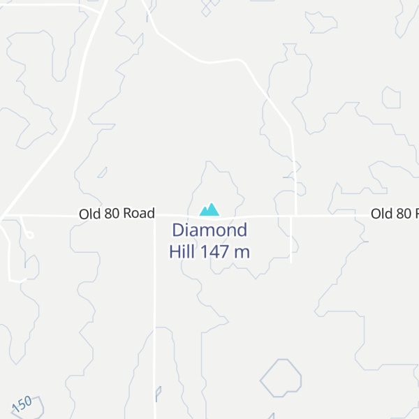 Map of Diamond Hill