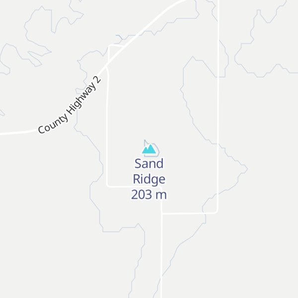 Map of Sand Ridge