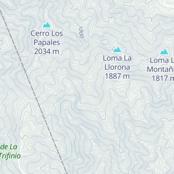 Map of Cerro Aguacatillo