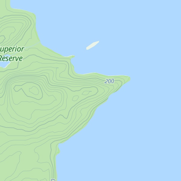 Map of Mink Point