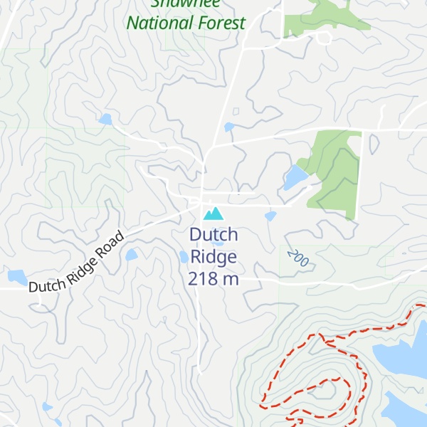 Map of Dutch Ridge