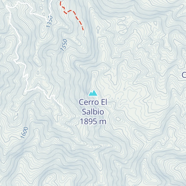 Map of Cerro El Salbio