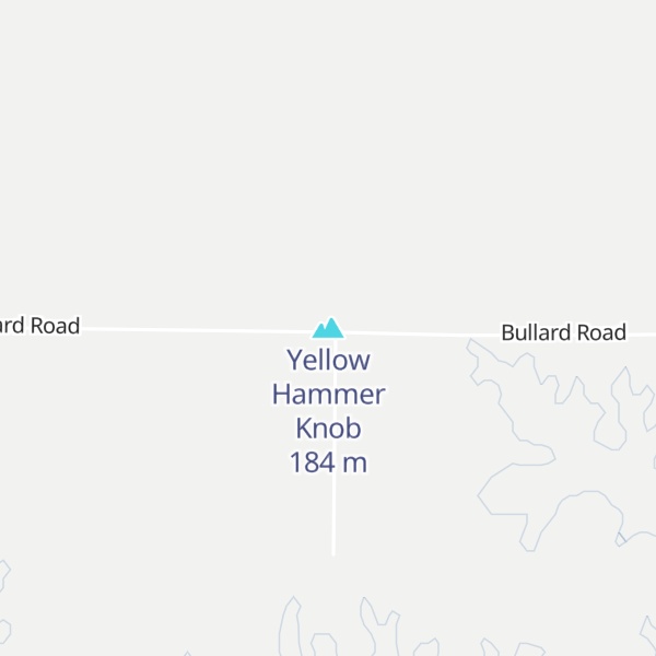 Map of Yellow Hammer Knob