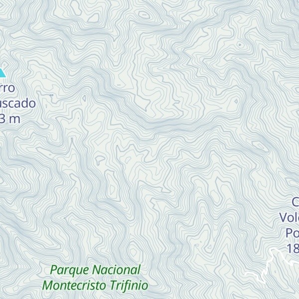 Map of Pico Vertiente
