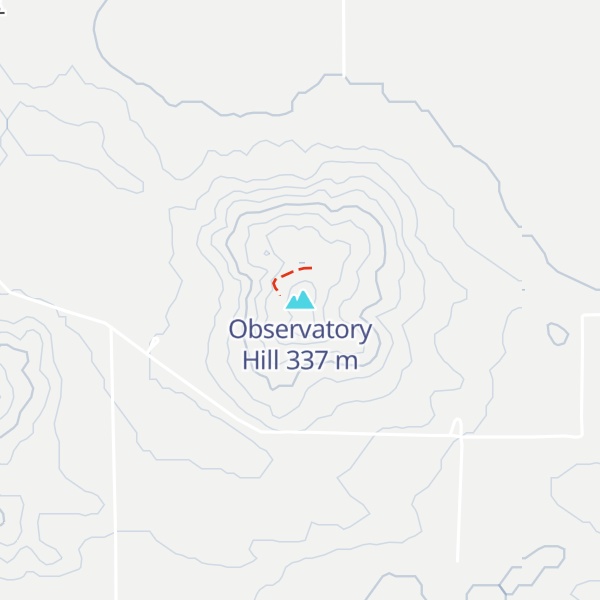 Map of Observatory Hill