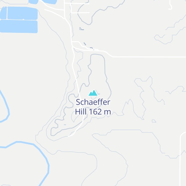 Map of Schaeffer Hill