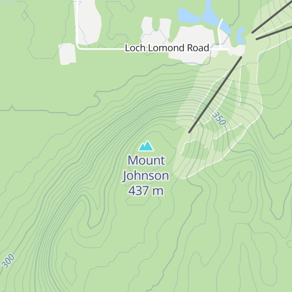 Map of Mount Johnson