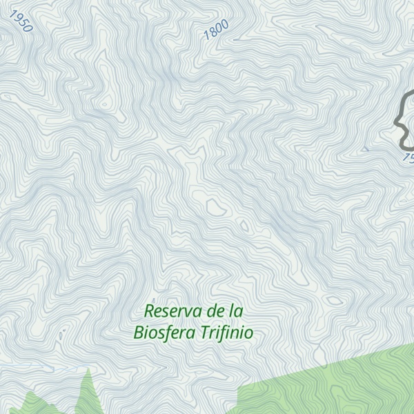 Map of Cerro Pelón