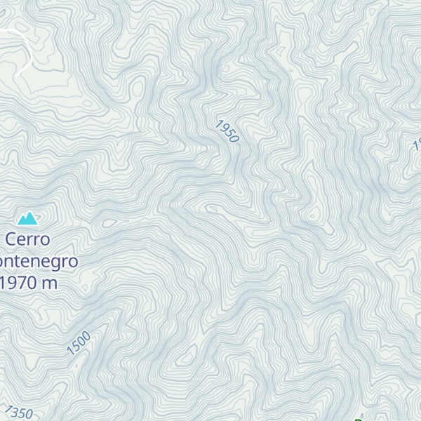 Map of Cerro La Marrana