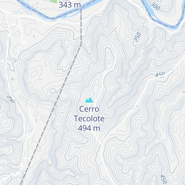Map of Cerro Caballito