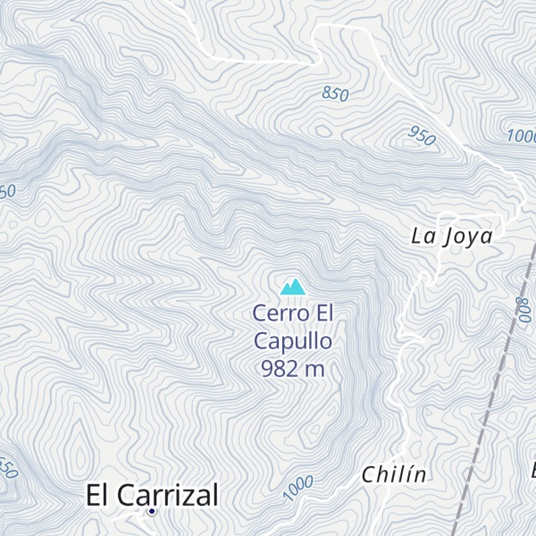 Map of Montaña del Carrizal