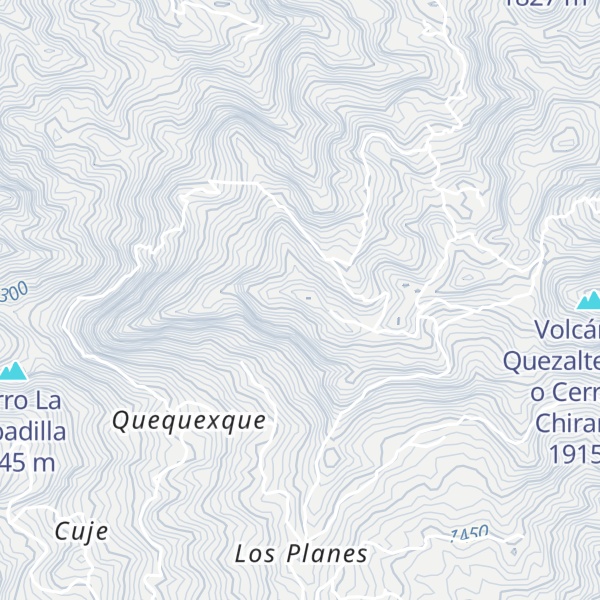 Map of Montaña La Brea