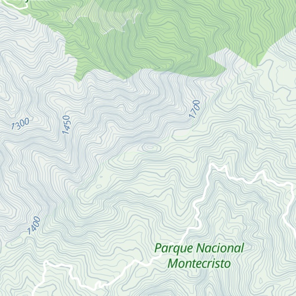 Map of Cerro Los Cántaros o Las Cantareras