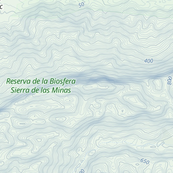 Map of Cerro Selampin
