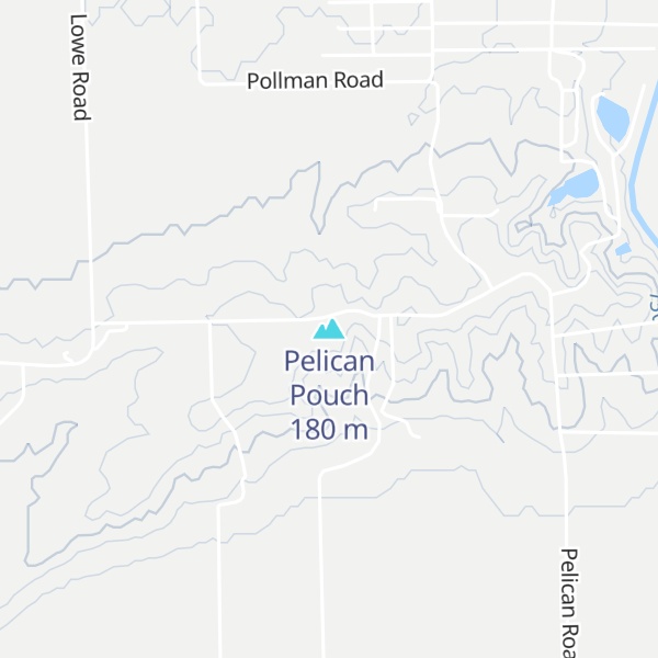 Map of Pelican Pouch