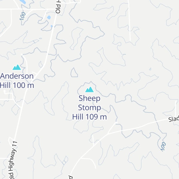 Map of Sheep Stomp Hill