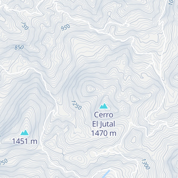 Map of Cerro del Bosque