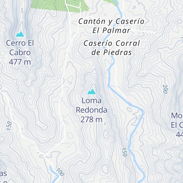 Map of Loma Redonda