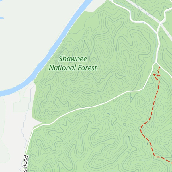 Map of Grassy Knob
