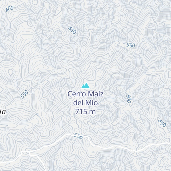 Map of Cerro Maíz del Mío