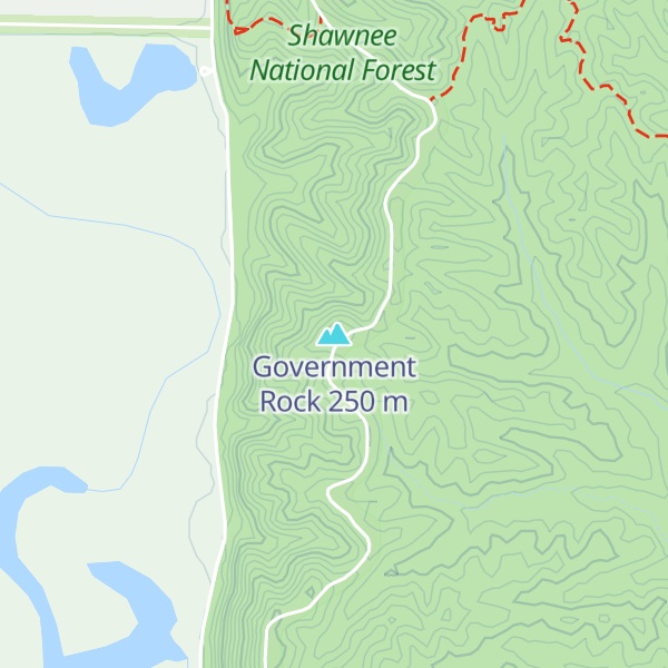 Map of Government Rock
