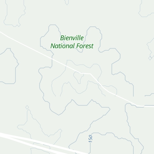 Map of Harrell Prairie Hill