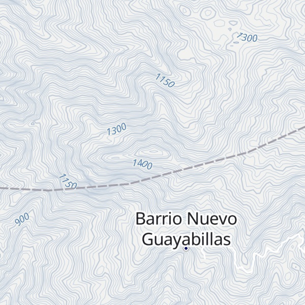 Map of Montaña del Guaray