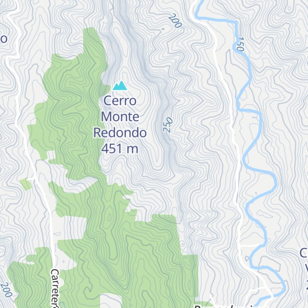 Map of Cerro La Cumbre