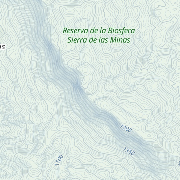 Map of Cerro Tzambalá