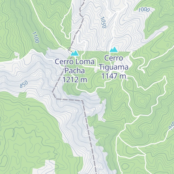Map of Cerro Las Terrazas