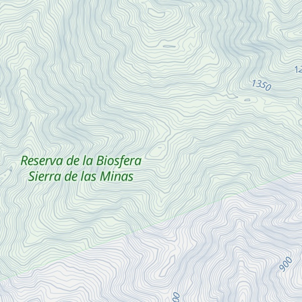 Map of Cerro Filo de Piedra de Cal