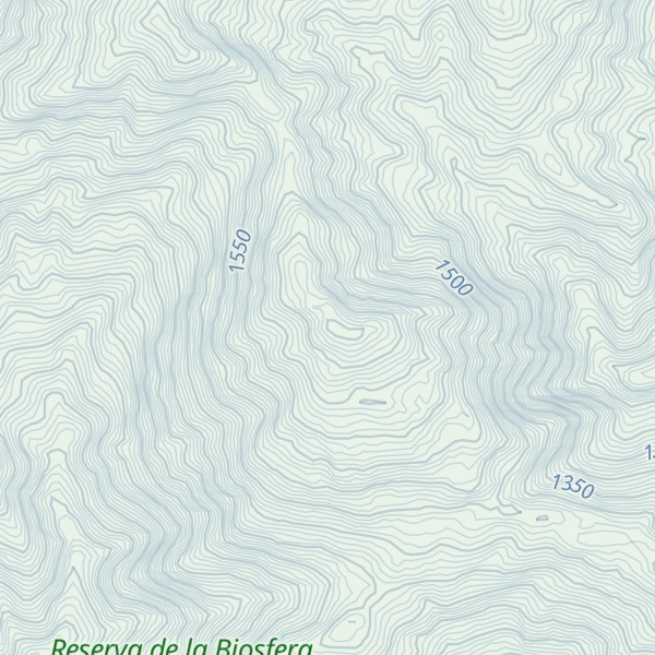 Map of Cerro El Palmar