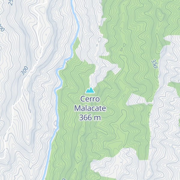 Map of Cerro Malacate