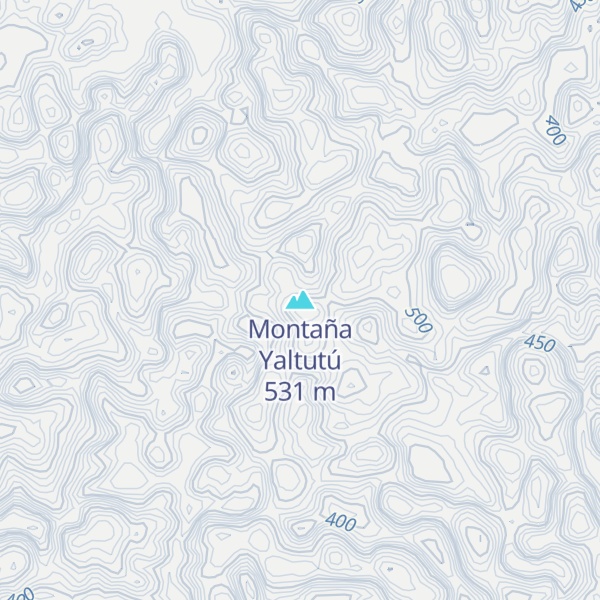 Map of Montaña Yaltutú