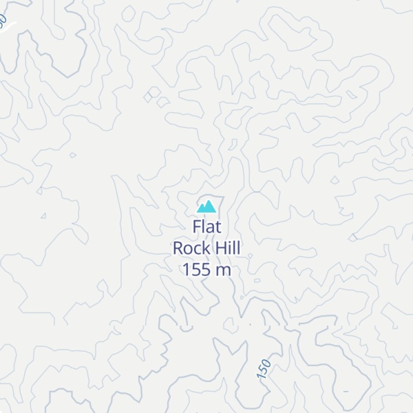 Map of Flat Rock Hill