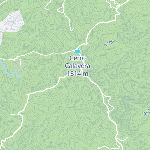 Map of Cerro Las Crucitas