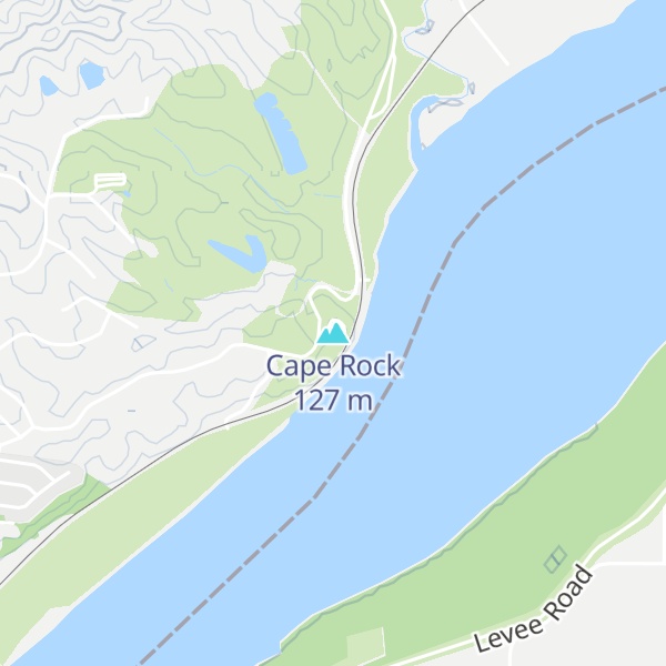 Map of Cape Rock